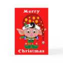 Red Cap Elf cards