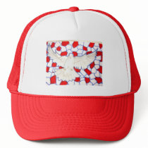 Red cap hats by Bhawana Red cap hats