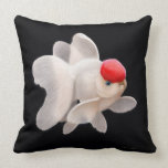 Red Cap Oranda Goldfish Pillow