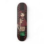 Red Caped Quantum Cutie Skateboard