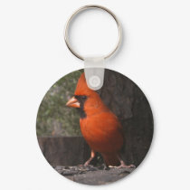 Red Cardinal Keychain