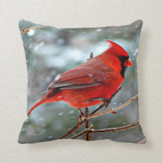 Red Cardinal Bird Pillows - Decorative & Throw Pillows Zazzle