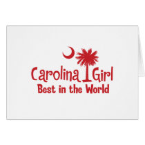 Red Carolina Girl Best in the World cards