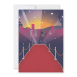Red Carpet Celebrity Personalized Invitation