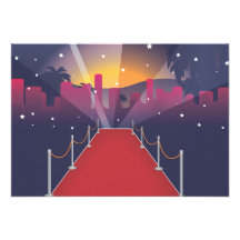 Red Carpet Celebrity Invitations