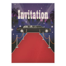 Red Carpet Celebrity Limo Personalized Announcement