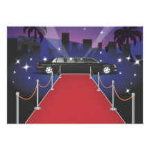 Red Carpet Celebrity Limo Invites