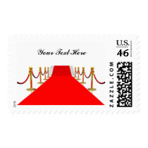 Red Carpet Greeting - Customizable Stamp