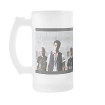 RED CARPET RATS "Cement" Frosted Mug by Red_Carpet_Rats RED CARPET RATS "Cement" Frosted Mug