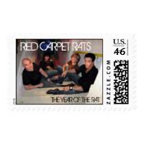 RED CARPET RATS Postage Stamp by Red_Carpet_Rats RED CARPET RATS Postage Stamp