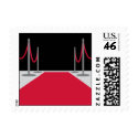 Red Carpet Silver postage by InvitationCons Red Carpet Silver postage