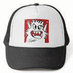 Red Cartoon Monster Hat