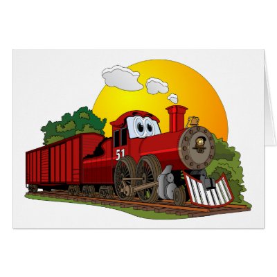 steam train cartoon