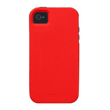Red Case-Mate iPhone 4 Cover