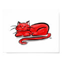 Red Cat posters