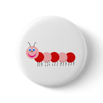 red caterpillar buttons