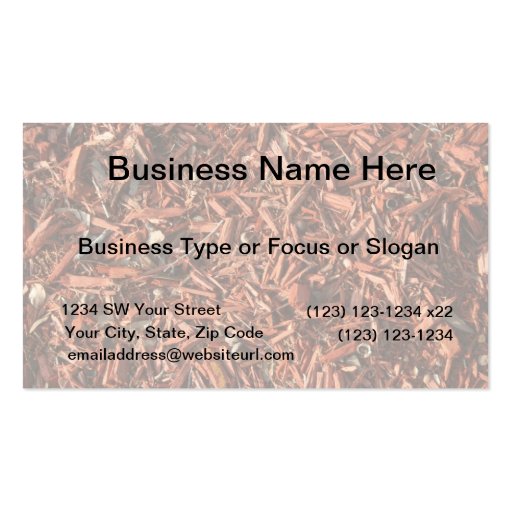 57+ Mulch Business Cards and Mulch Business Card Templates Zazzle