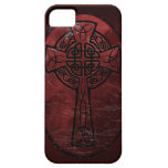 Red Celtic Cross iPhone 5 Cases