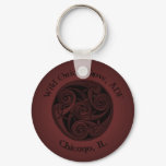 Red Celtic Wild Onion Grove Keychain Red Celtic Wild Onion Grove Keychain