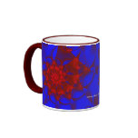 Red Center Close Up Coffee Mug