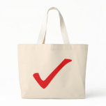 red check icon bags