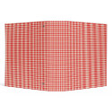 Red checkered, just squares binder