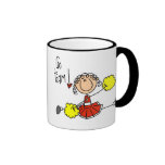 Red Cheerleader Mug