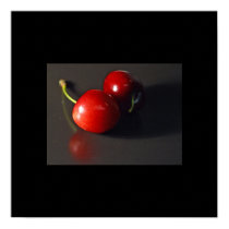 Rote Kirschen Poster poster