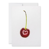 Red Cherry Invitation