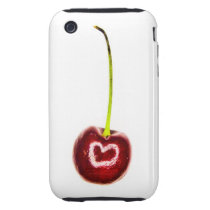 Red Cherry iPhone 3G/3GS Case-Mate Tough Tough Iphone 3 Case