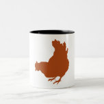 Red Chicken Hen Mugs