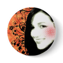 Red Chics buttons by meiravs Red Chics buttons