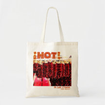 Red Chile Ristras Cotton Tote Bag