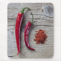 Red Chili Pepper Mousepads