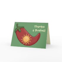 Red Chili Pepper - Western Thank You Card