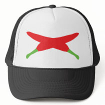 red chili peppers crossed hats by Tomaniac red chili peppers crossed hats