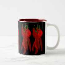 Red Chilies Mug mugs