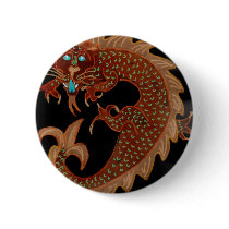 Red Chinese Dragon buttons by eelkat Red Chinese Dragon buttons