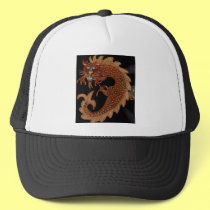 Red Chinese Dragon hats