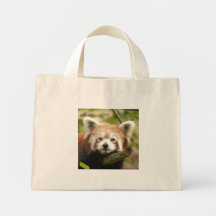 red-chinese-panda10x10 canvas bags