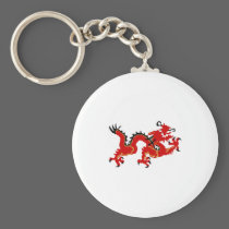 Red Chinese Style Dragon keychains