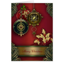 Red Christian Christmas Cards Card