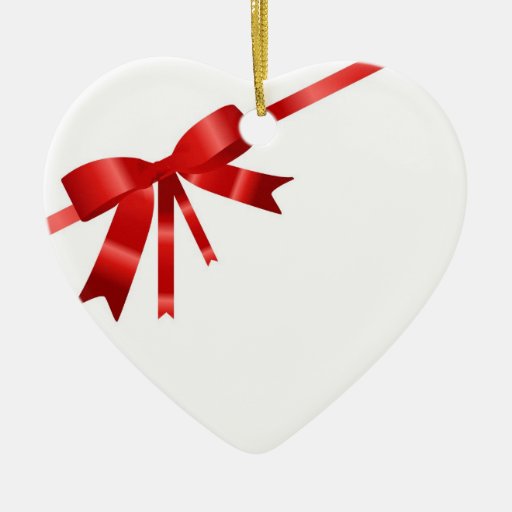 red christmas bow christmas ornament zazzle red christmas bow christmas ornament zazzle