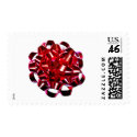 Red Christmas Bow stamp