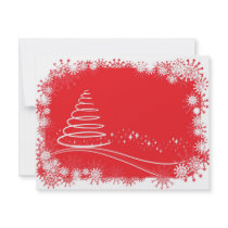Red christmas invitations by Klauts Red christmas invitations