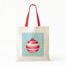 Red Christmas Ornament Bag