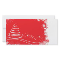 Red christmas photo cards