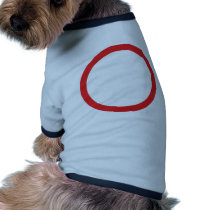 red circle ring pet clothing by Tomaniac red circle ring pet clothing