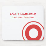 Red Circles Mousepad | TBM