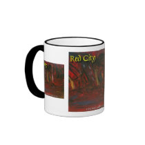 red city mugs by nocklist red city mugs